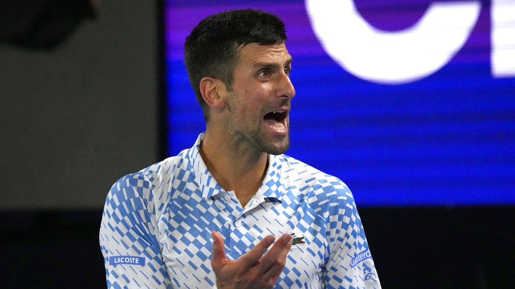 Novak poslao poruku Ivaniševiću tokom finala Australije (VIDEO)