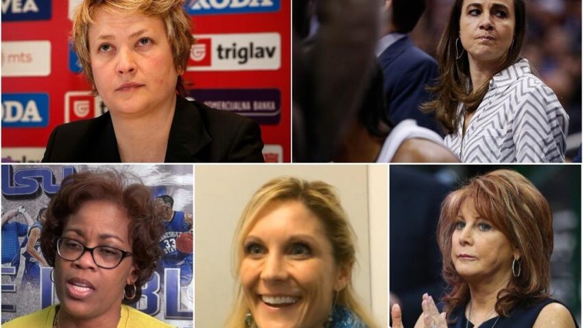 5 žena koje su trenirale košarkaše