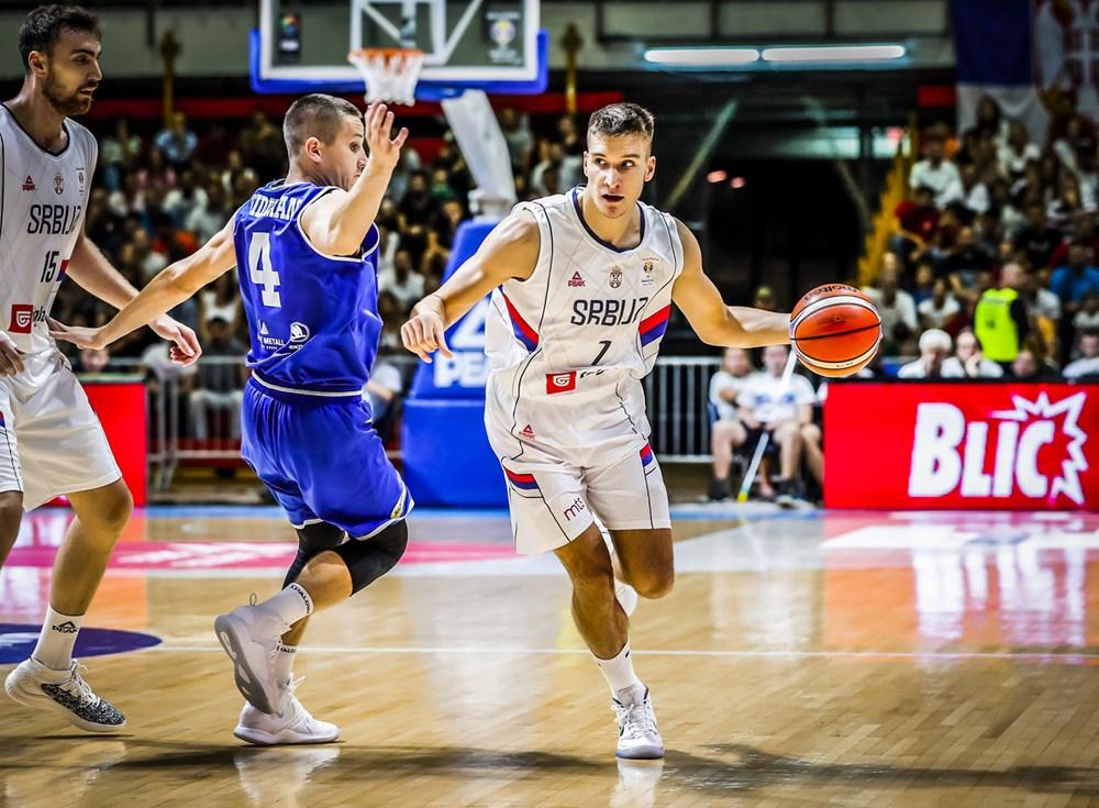 Srbija ubedljiva protiv Estonije za lakši put do Mundobasketa 1 Bogdan Bogdanović Srbija Estonija