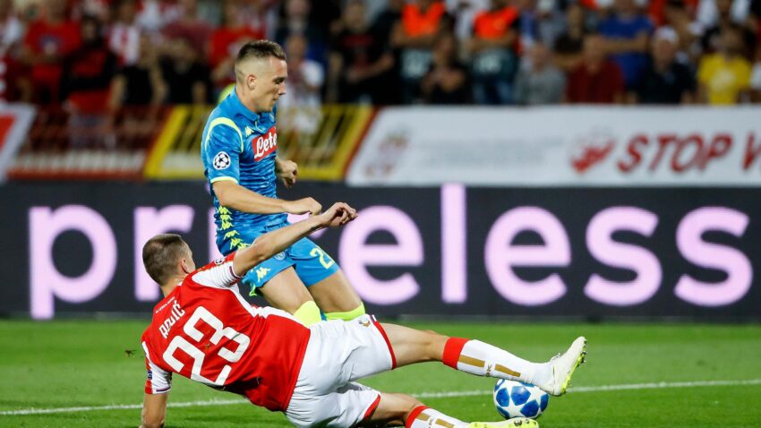 Zvezda ukočila Napoli za prvi bod u Ligi šampiona! Herojska odbrana, večiti oslonac Borjan i izvanredni Krstičić