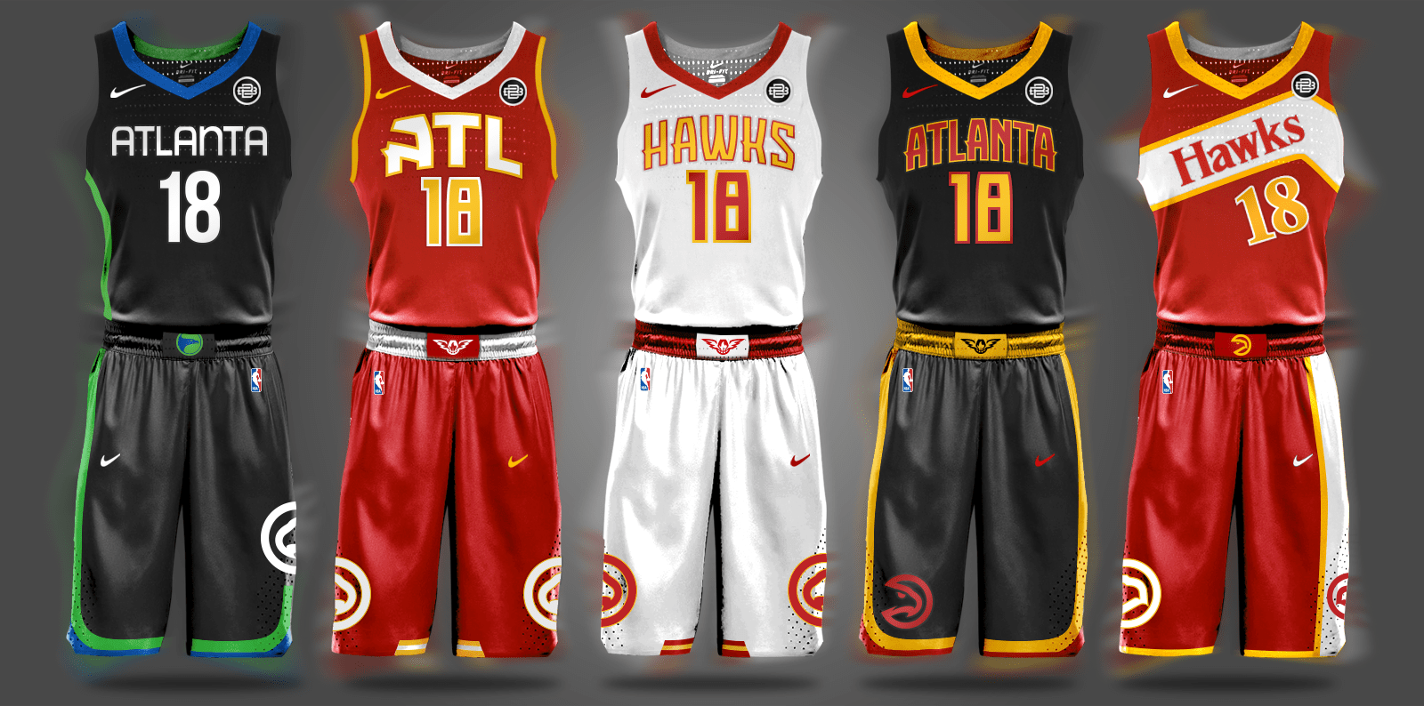 Atlanta Hawks Uniforms