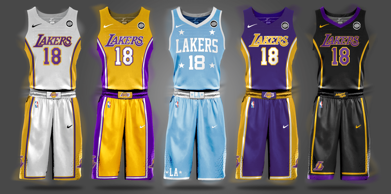 LA Lakers Uniforms