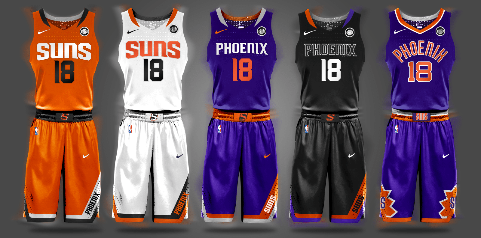 Phoenix Suns Uniforms