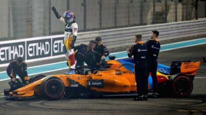 Fernando Alonso – poslednji krug u Abu Dabiju