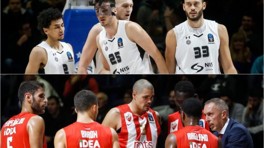 Partizan - Crvena zvezda: Ko će slaviti u prvom košarkaškom derbiju u sezoni?