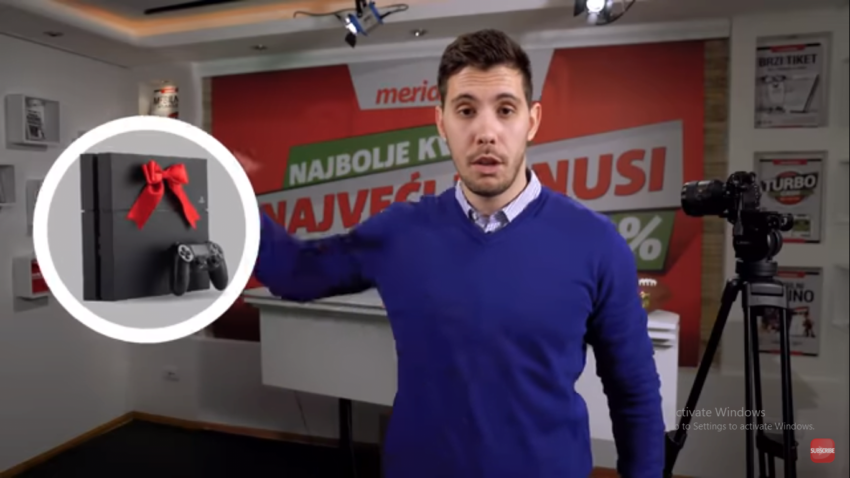 Novogodišnji GIVEAWAY! Zaprati Meridianbet i osvoji Sony PS4!