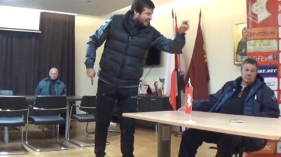 Skandal za kraj godine: Lalatović, srednji prst i uvrede (VIDEO)