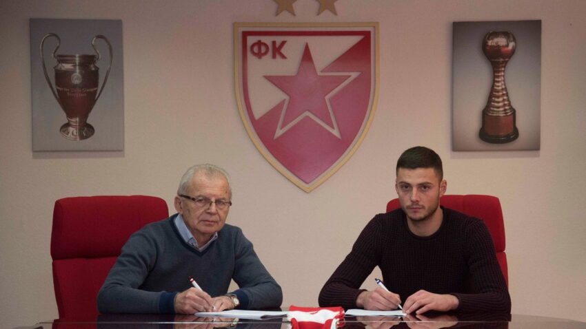 Skokovi i leva noga: Ko je Dejan Vidić, novi napadač Crvene zvezde?