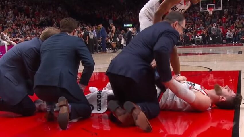 Jusuf Nurkić doživeo užasan prelom noge!