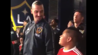 ZLATAN JE LJUDINA: Mališan će zauvek pamtiti ove Ibrine reči