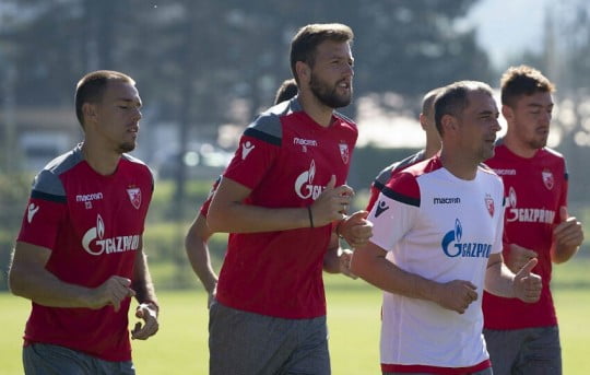ZVEZDA ZAVRŠILA PRVI DEO PRIPREMA: Dan odmora, pa put u Austriju