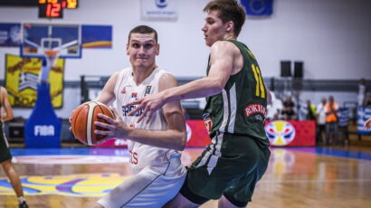 KOBNA 2 POENA ZA ČETVRTINU Juniori Srbije bez četvrtfinala na EP