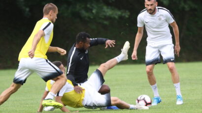 ŠKOTSKA IGRA NA TRENINGU PARTIZANA: Crno-beli rade punom parom