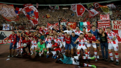 ZVEZDA U LIGI ŠAMPIONA Borno vozilo, vatromet i neviđeno slavlje