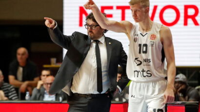 DRUGA POBEDA CRNO-BELIH Partizan slavio protiv Darušafake