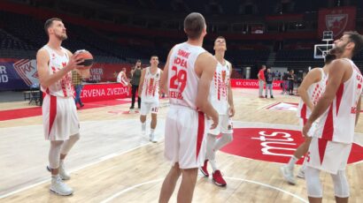 PRVI PUT NA TERENU Kuzmić: Srećan sam što mogu da igram košarku