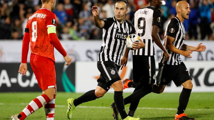 REMI PARTIZANA NA STARTU LE: Maestralni Natho nije mogao sam