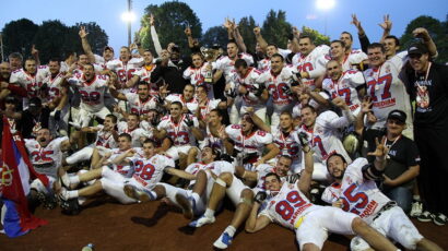 SPEKTAKL U POŽAREVCU Srbija igra EP u američkom fudbalu