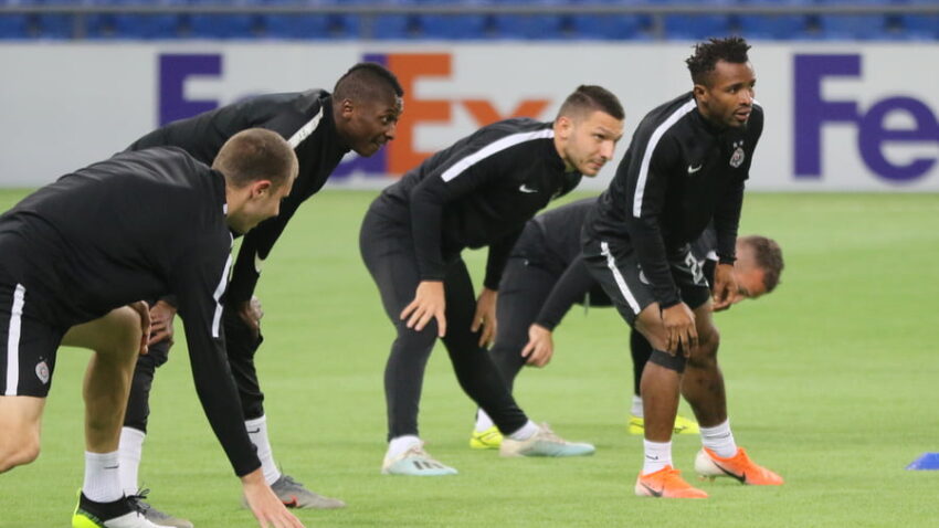 NAPAD NA ASTANU Razigrani Partizan u neobičnom terminu