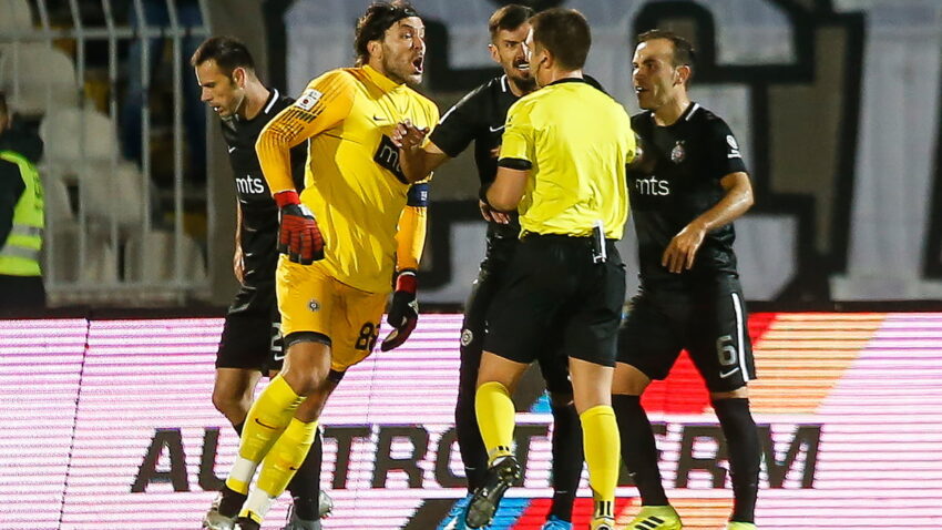 PARTIZAN PISAO UEFA: Preveliki broj sudijskih grešaka u Srbiji