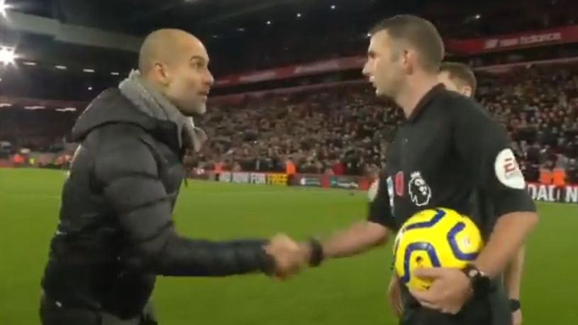 GVARDIOLA (NE)OPRAVDANO LJUT Španac je imao šta da kaže sudiji