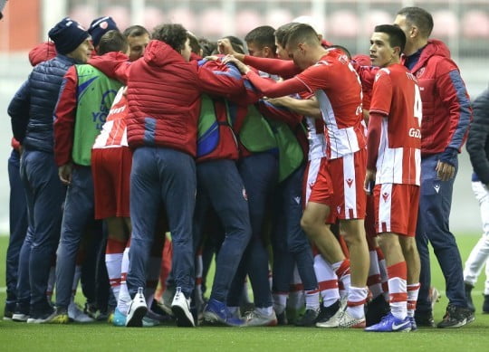 OGROMAN USPEH Omladinci Zvezde u osmini finala Lige šampiona