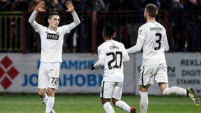PARTIZAN (ZA)LEČIO ALKMAR Prvenac Uroševića, Milošević ljut na loptu