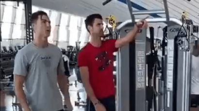 NOVAK “UČIO” OD RONALDA Asovi trenirali zajedno, snimak oduševljava!