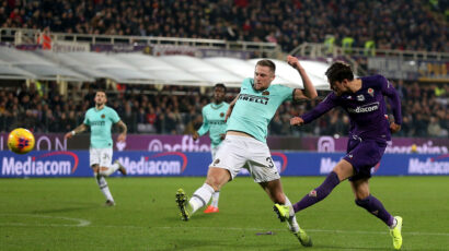 VLAHOVIĆ GAZDA FIRENCE Majstorija protiv Intera najlepši gol u 2019.