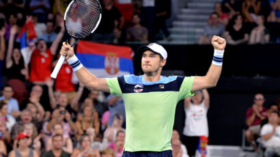 ATP KUP Preokret Lajovića za prvi bod Srbije, Novak dočekan kao kralj