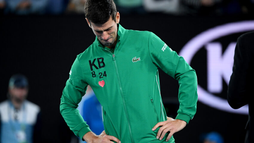 ĐOKOVIĆ KROZ SUZE O KOBIJU "Uvek je bio tu za mene..."