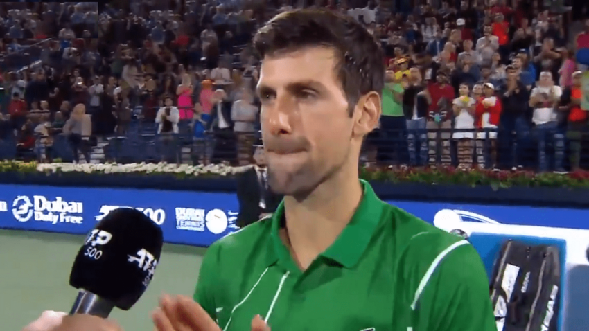 "PRVO APLAUZ, A ONDA..." Novak emotivno ispratio Šarapovu u penziju