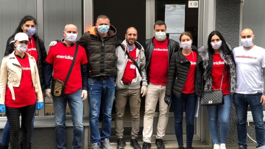 HUMANOST NA DELU Meridian nastavio dobrovoljnu akciju širom Srbije!