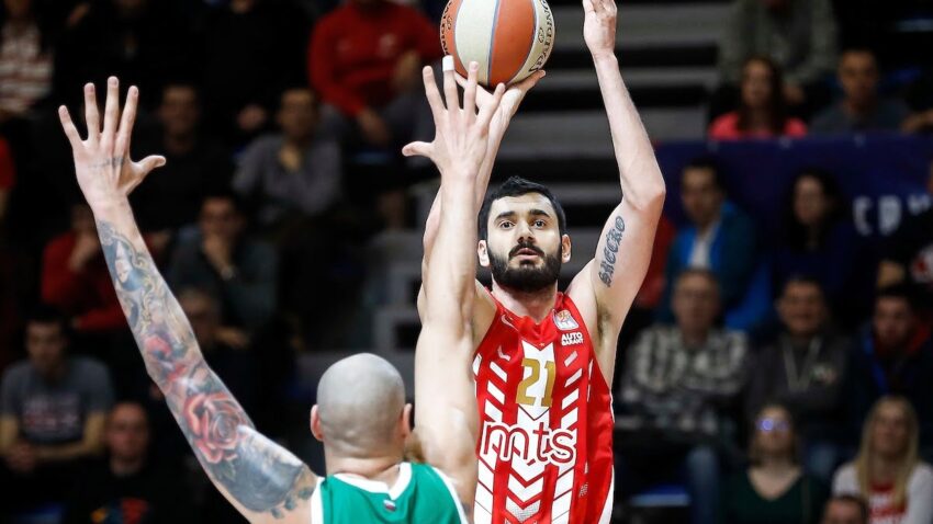 VELIKI KORAK KA PLEJ-OFU Zvezda lako u derbiju s Cedevita Olimpijom!