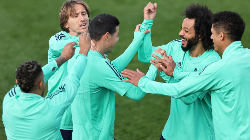 REAL ODRADIO PRVI TRENING Zidan s maskom, vratio se Azar (FOTO)