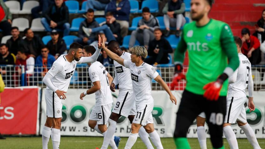 Partizan zasluženo do polufinala Kupa: Asano sa dva gola srušio Radnik!