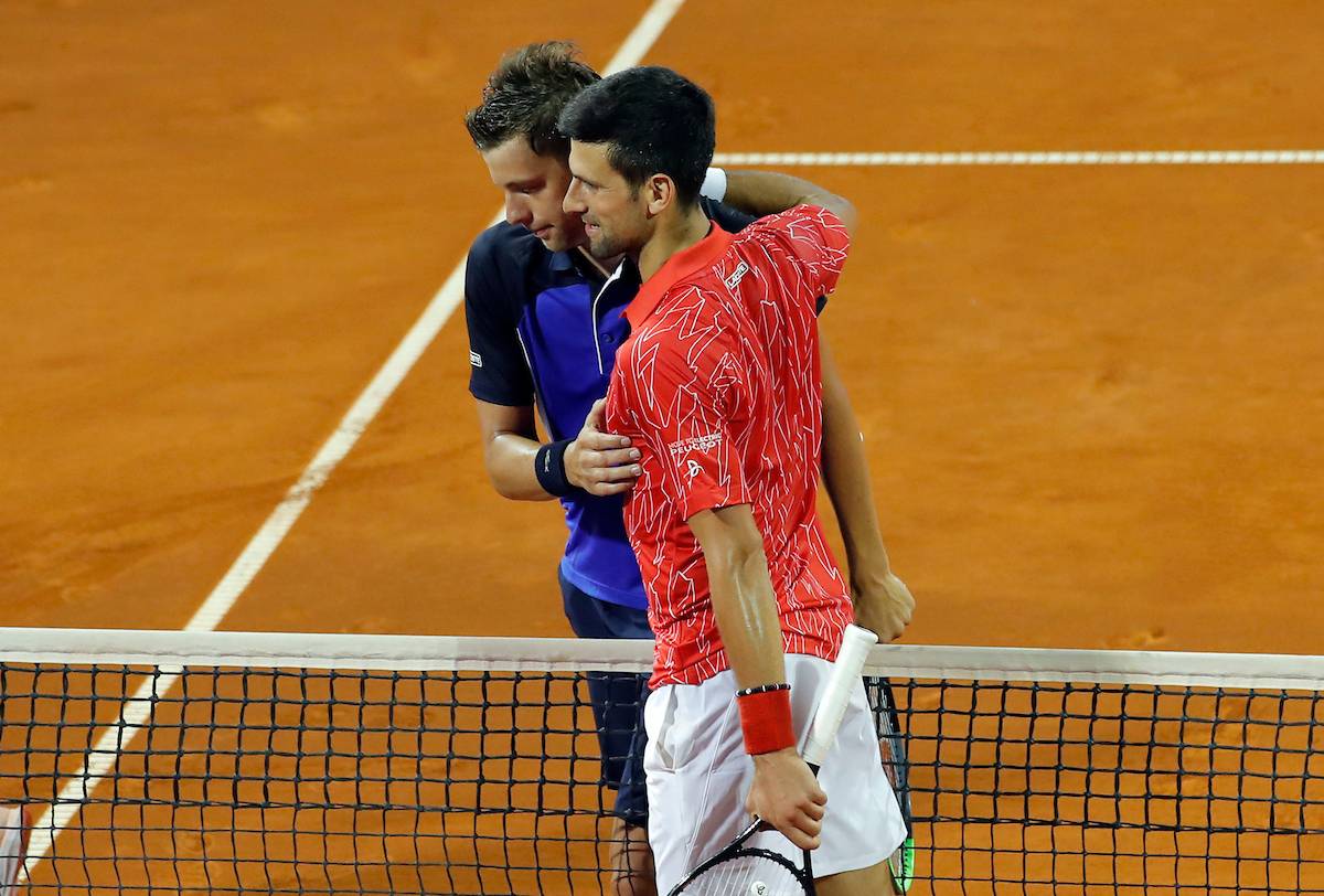djokovic krajinovic adria tour day2 45192
