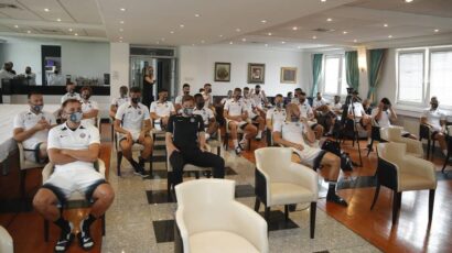 PARTIZAN OBAVIO PROZIVKU Crno-beli u Zemunu počeli pripreme