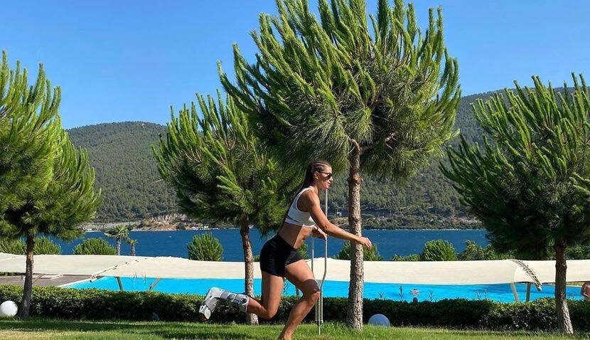 ŠPANOVIĆEVA TRENIRA I SA ŠTAKOM Promenila sam planove, ali nikada cilj