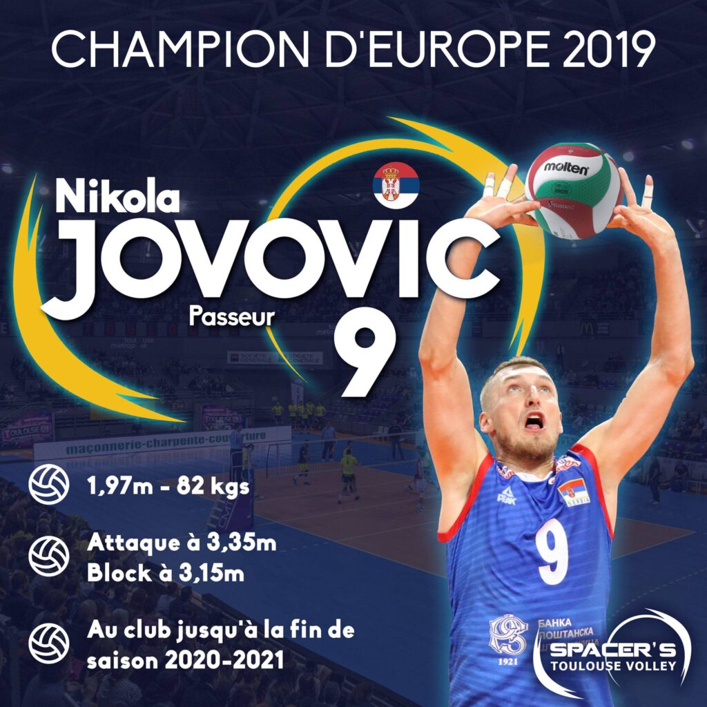 KRATKO JE TRAJAO POVRATK U SRPSKU ODBOJKU Jovović u Francuskoj 1 nikola jovović u tuluzu 2