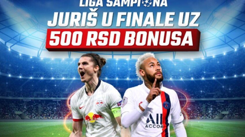 Meridianbet ti poklanja 500 RSD da ispratiš istorijski plasman u finale Lige šampiona!