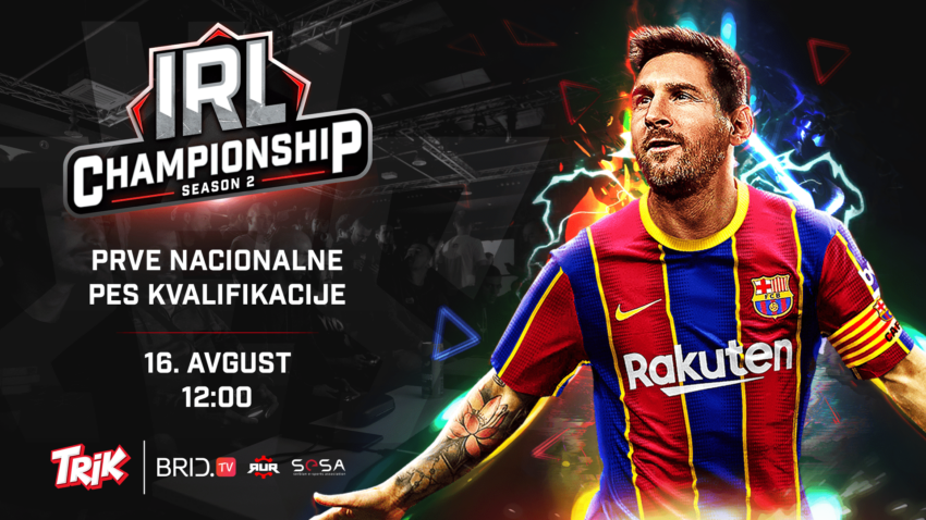 RUR predstavlja prve IRL nacionalne PES2020 kvalifikacije za 12. Svetsko IeSF prvenstvo