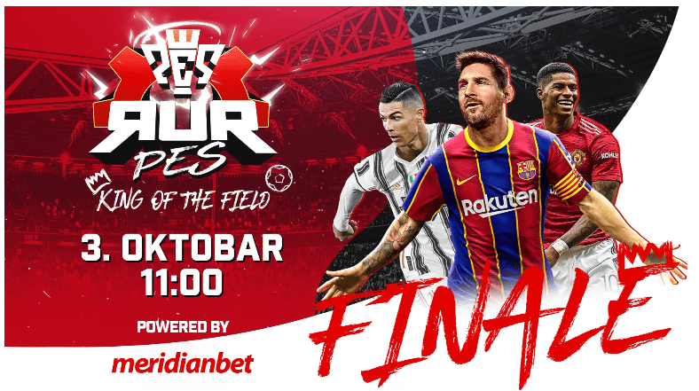 Čeka vas finalni PES turnir King of the Field sezone! Vidimo se 03.10. u 11:00!