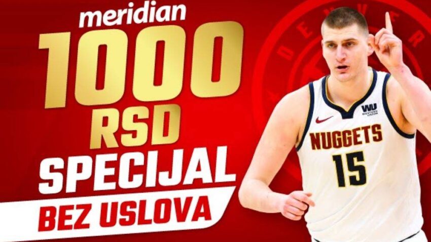 Denver je još u igri – Preuzmi 1.000 RSD bez uslova, podrži Jokića i društvo!