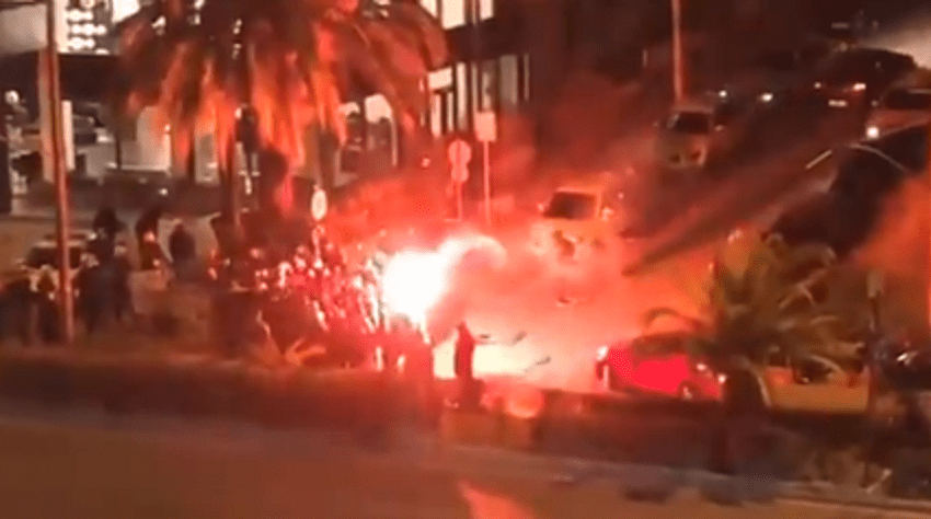 NEPLANIRANA PODRŠKA Navijači AEK-a priredili šou fudbalerima Marseja!
