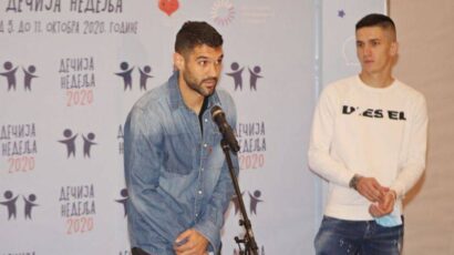 BRAVO! Prvotimci Partizana podržali Dečiju nedelju