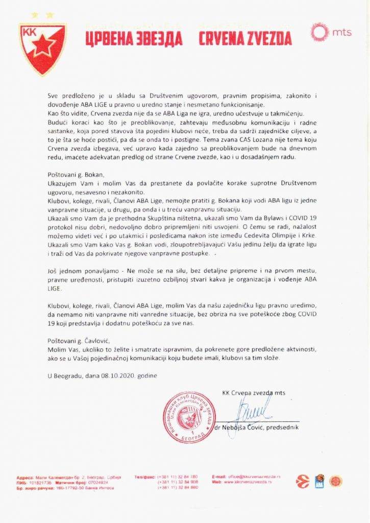 KKCZ se oglasila saopštenjem povodom sastanka ABA lige 2 KK CZ dopis 08 10 2020 page 002 725x1024 1