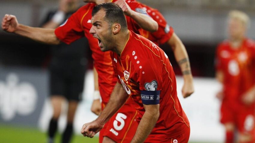 Pobeđena je velika Nemačka, Pandev blista od sreće (FOTO)