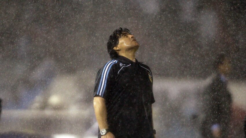 Unico de la Plata Diego Armando Maradona