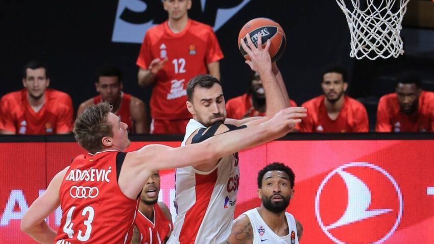 EVROLIGA: CSKA vezao 10. pobedu, dabl-dabl Milutinova